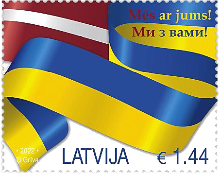 Latvia Stamp